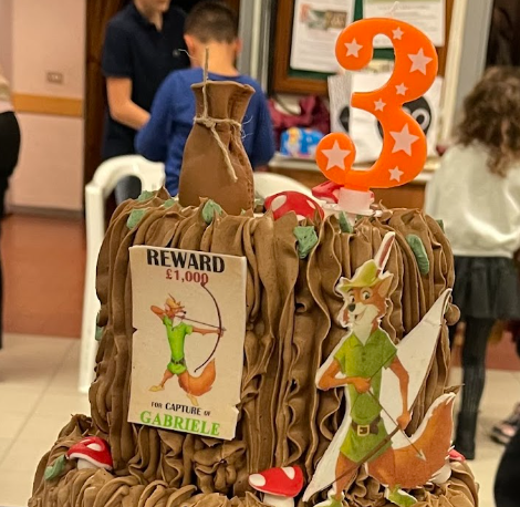 Torta-tema-robin-hood-piece-of-cake-italia-bologna
