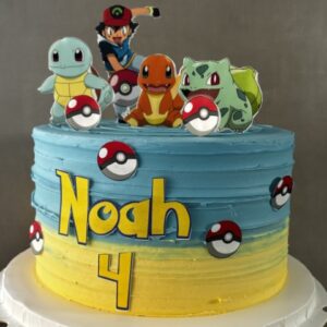 Torta di compleanno a tema personaggi dei videogiochi