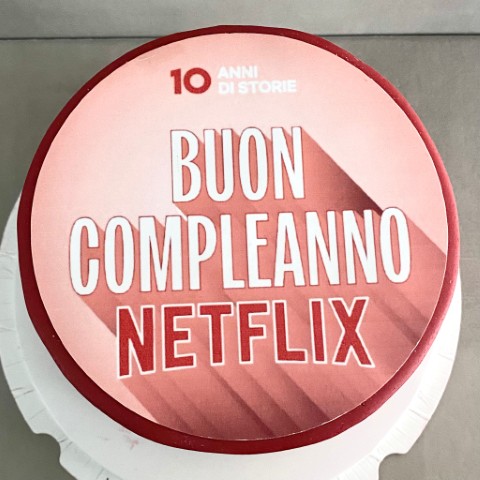 Torta aziendale Netflix Bologna